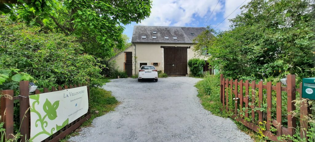 Het is veilig parkeren op de oprit van onze b&b